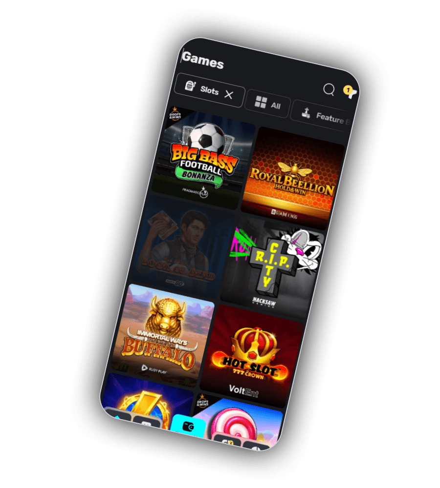 InkyBet casino games